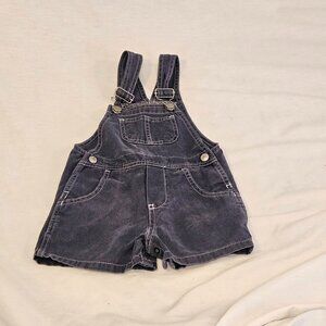 Vintage 2T Blue Toddler Overalls Brandon Sportswear 100% Cotton Unisex